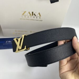 Mẫu dây lưng epsom Hass đen