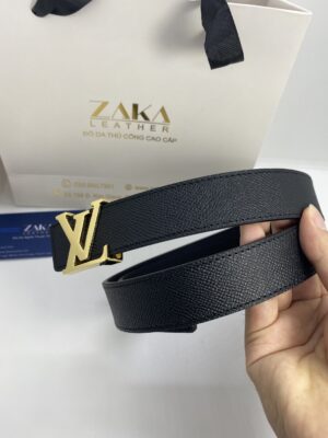 Mẫu dây lưng epsom Hass đen 